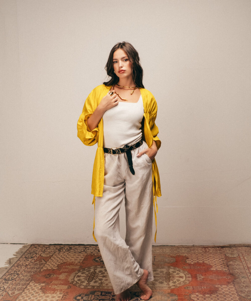 Yellow String Top - Image 4