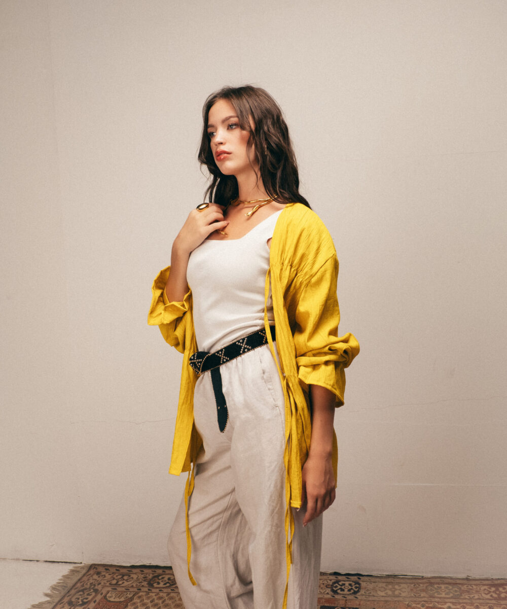 Yellow String Top - Image 3