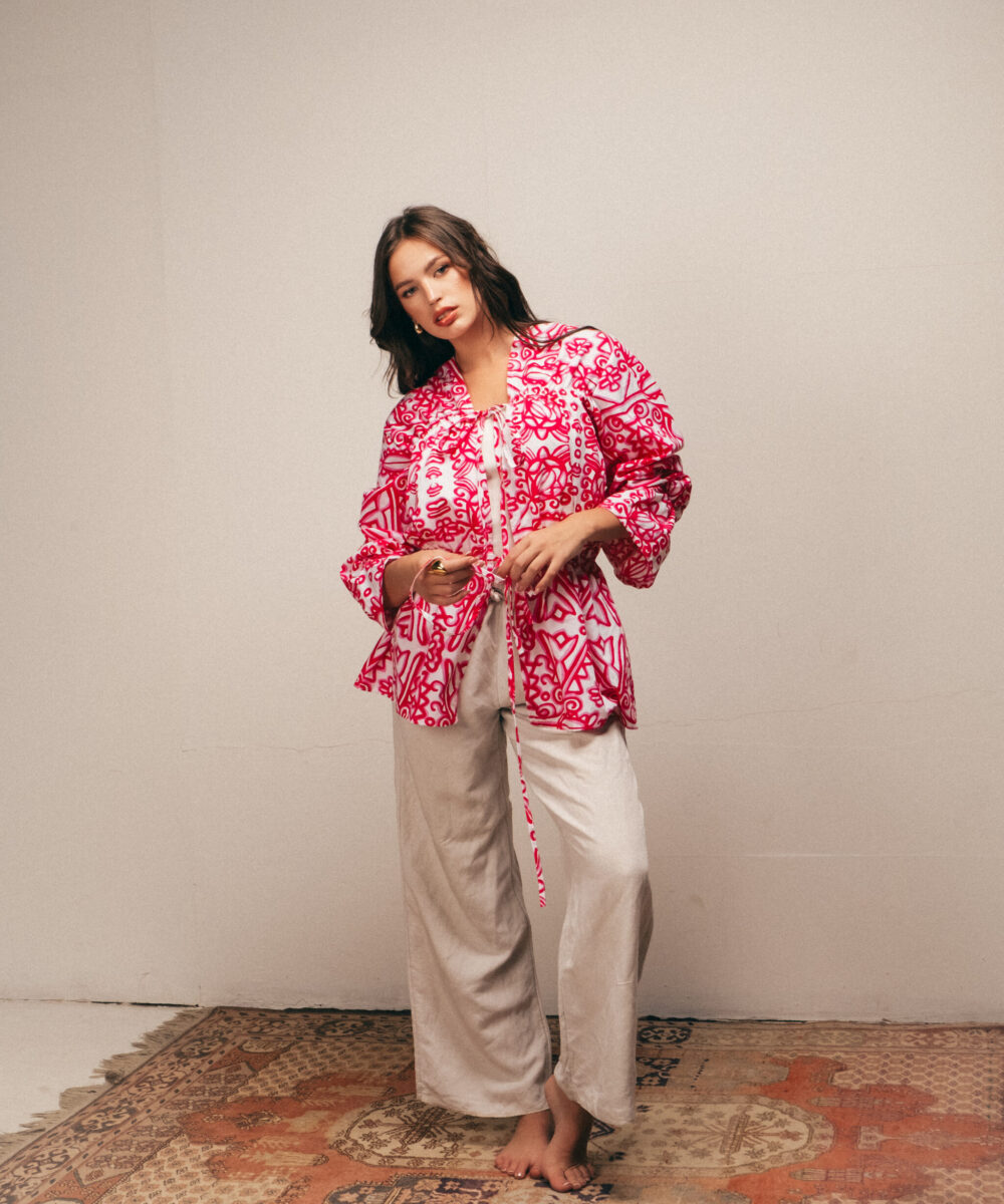 Poplin Rosie Strings Top - Image 2