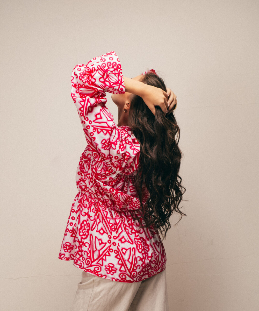 Poplin Rosie Strings Top - Image 3