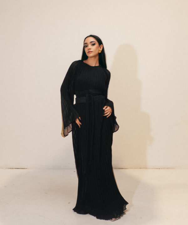 The Gaia Dress in Black
