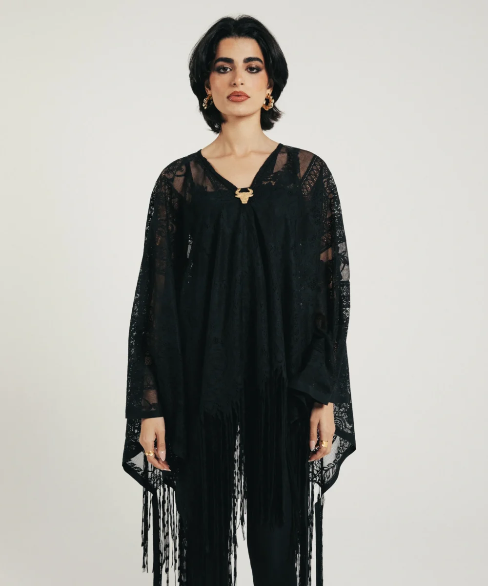 The Carmen Lace Poncho - Image 12