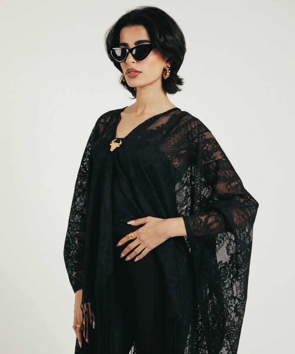 The Carmen Lace Poncho - Image 6
