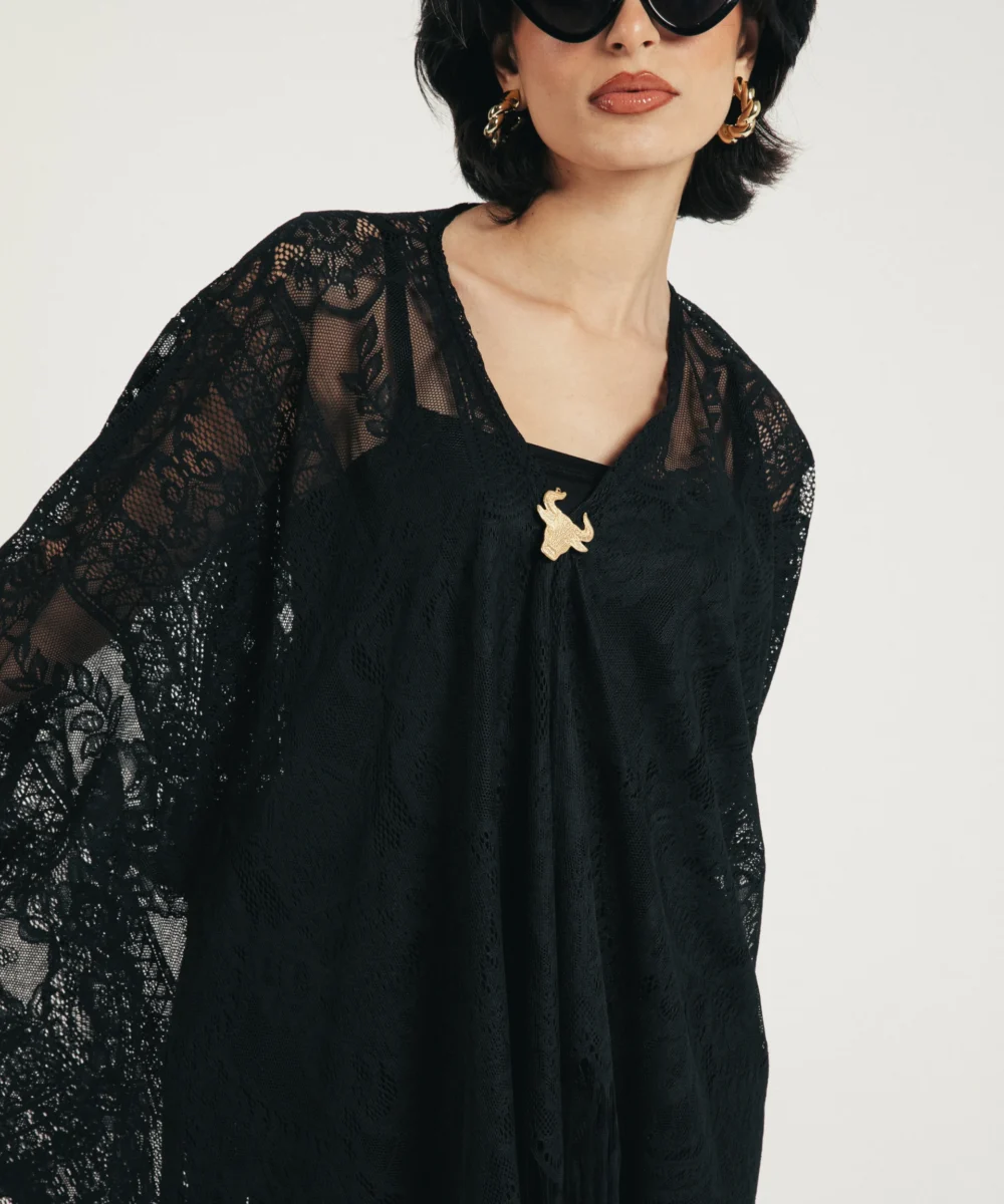 The Carmen Lace Poncho - Image 3