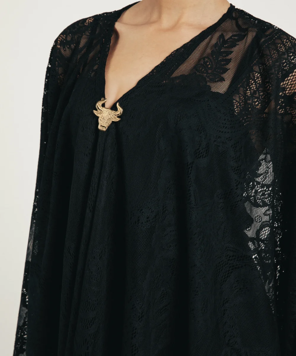 The Carmen Lace Poncho - Image 2