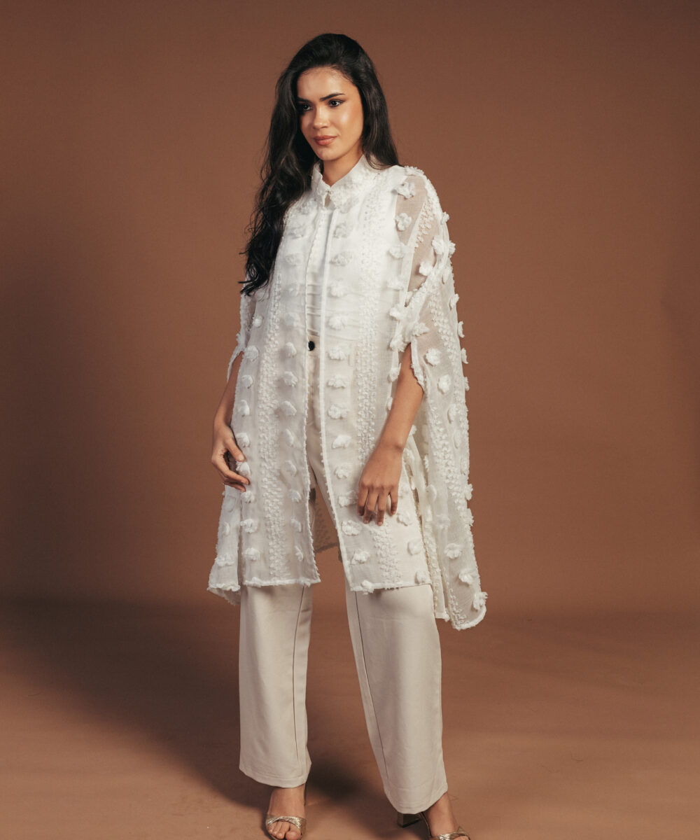 Heavenly Bloom Poncho - Image 2