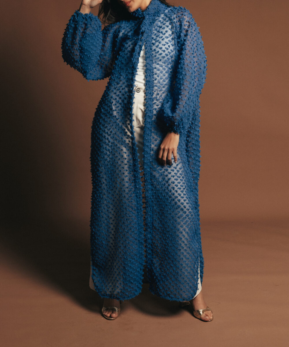 The Serene Kimono - Blue - Image 4