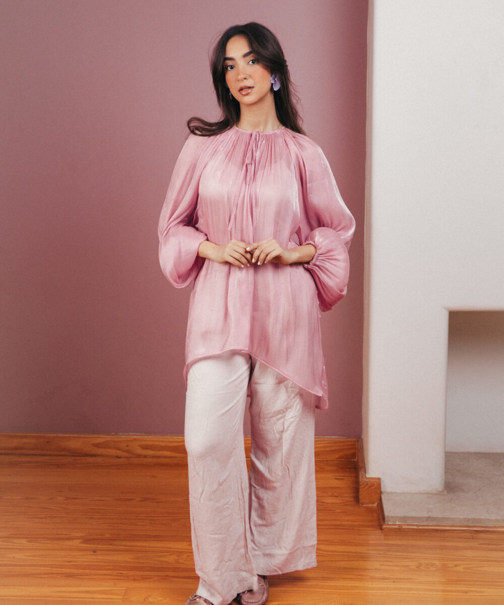 The Luxe Serenity Top - Rose - Image 3