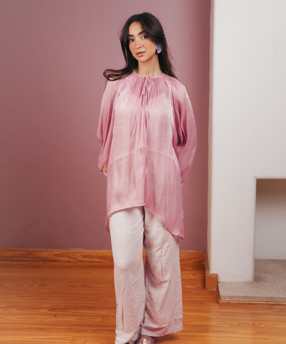 The Luxe Serenity Top - Rose - Image 4