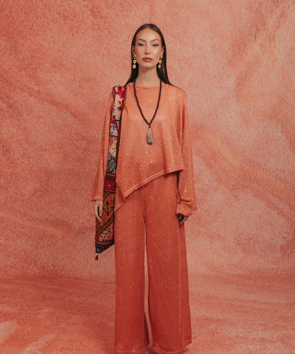 Peach Summer Net - Image 3