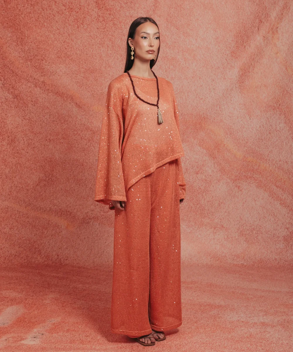 Peach Summer Net - Image 6