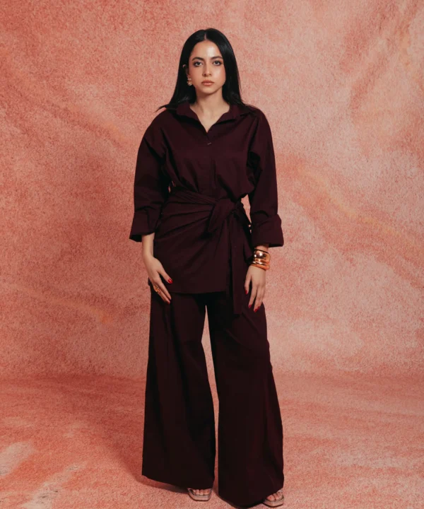 The Maroon Three Piece Set