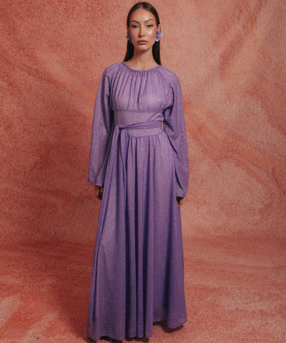 The Lilac Sparkle Dress - Image 7