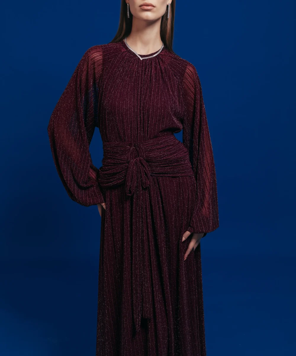 Draped Sparkle Dress