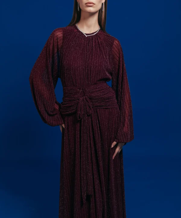 Draped Sparkle Dress