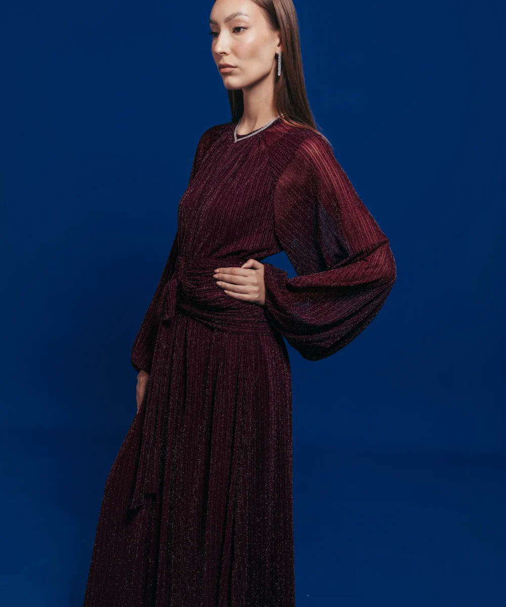 Draped Sparkle Dress - Image 2