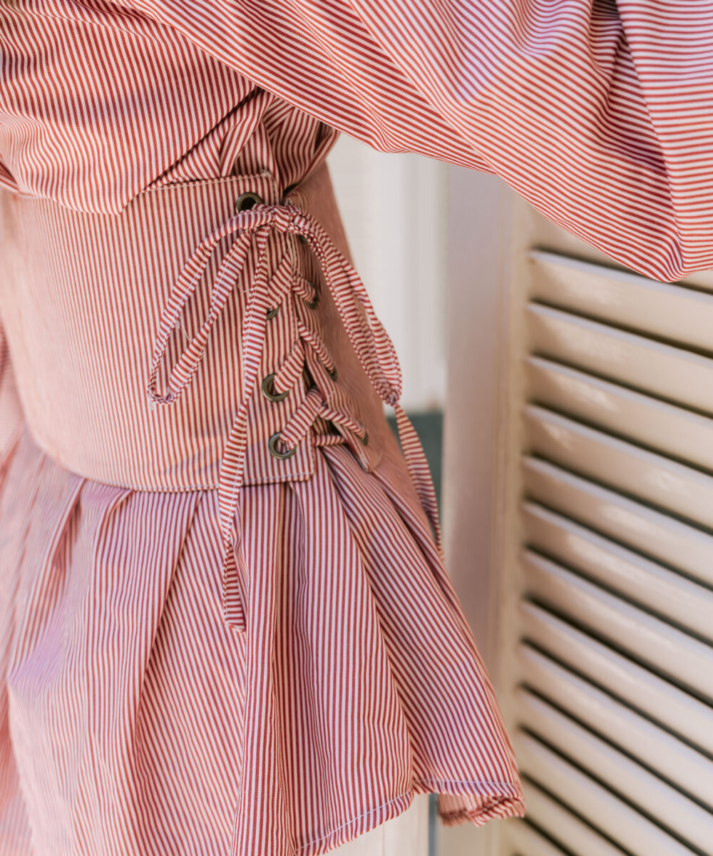 Valentina corsette poplin shirt - Image 14