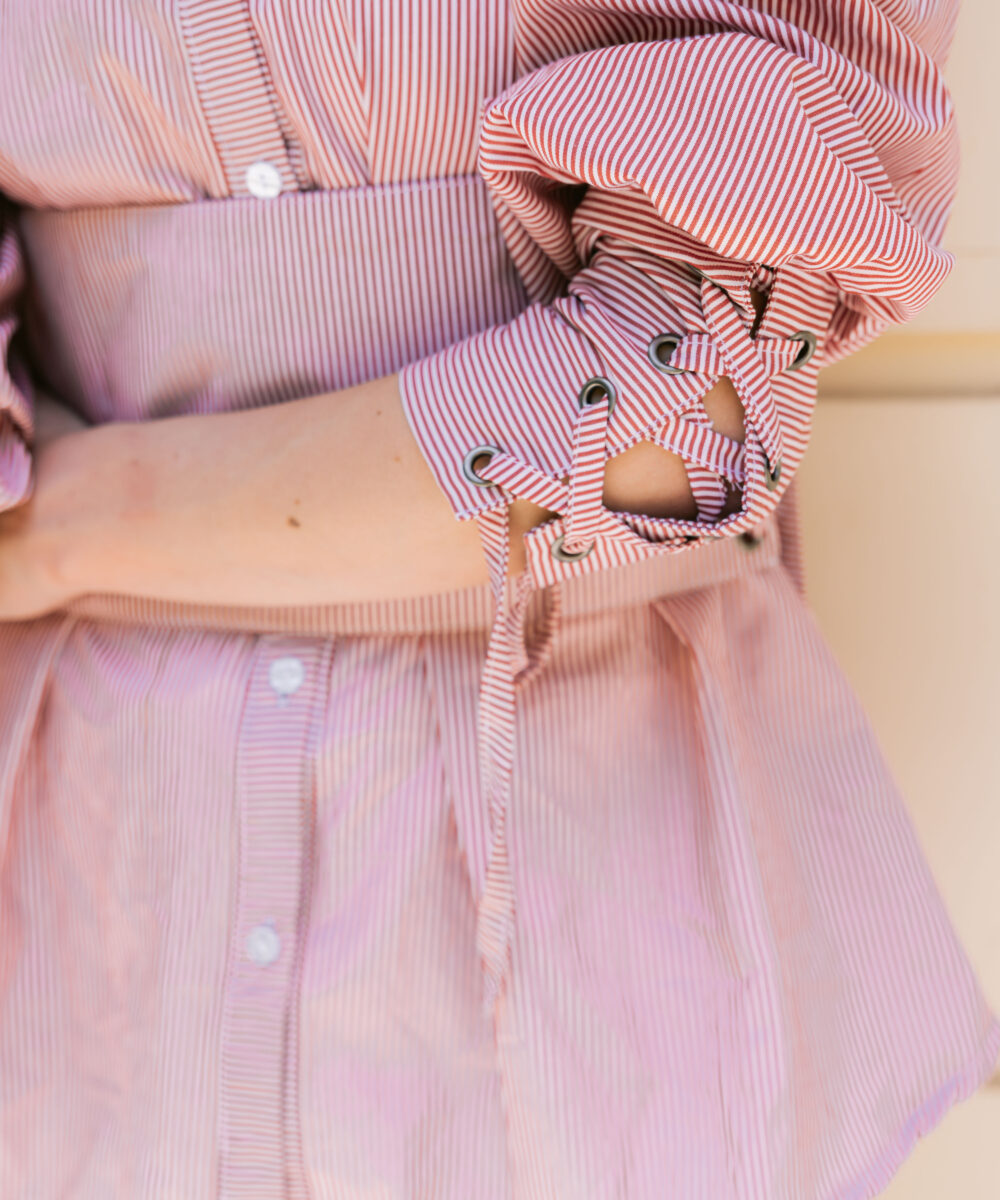 Valentina corsette poplin shirt - Image 10
