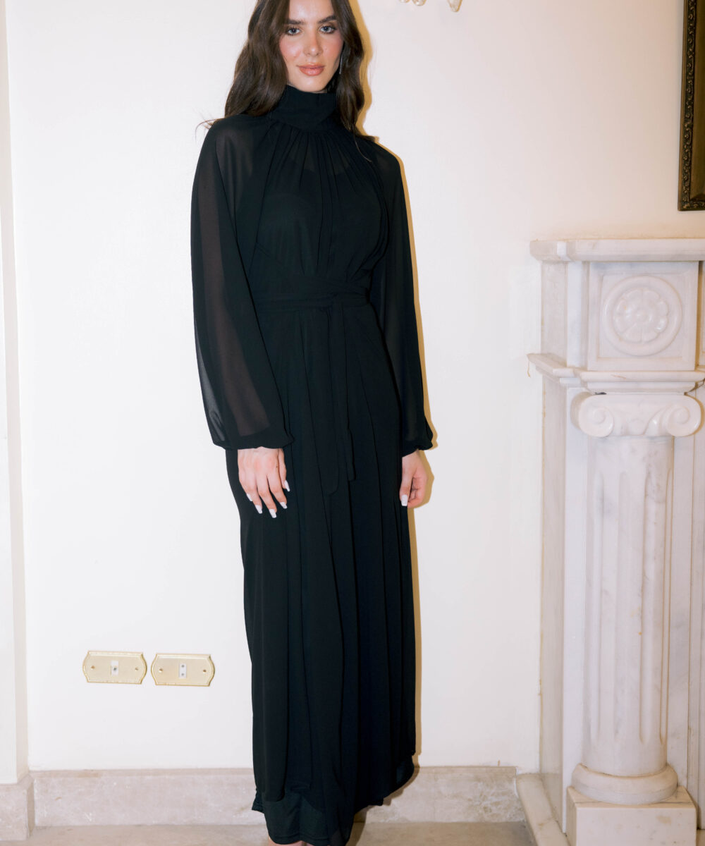 Not so Basic Dress - Black - Image 3