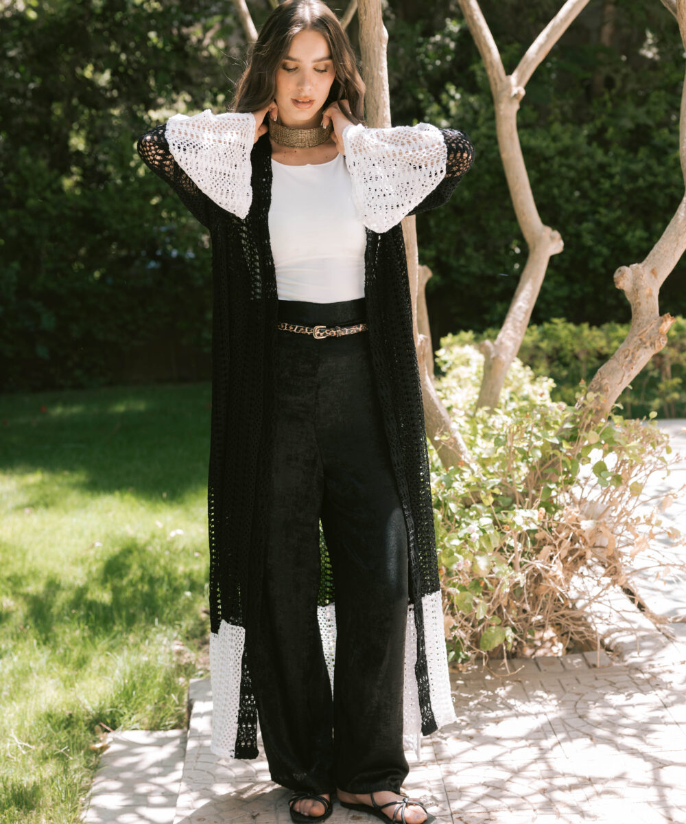 YIN YANG KIMONO - crochet edition