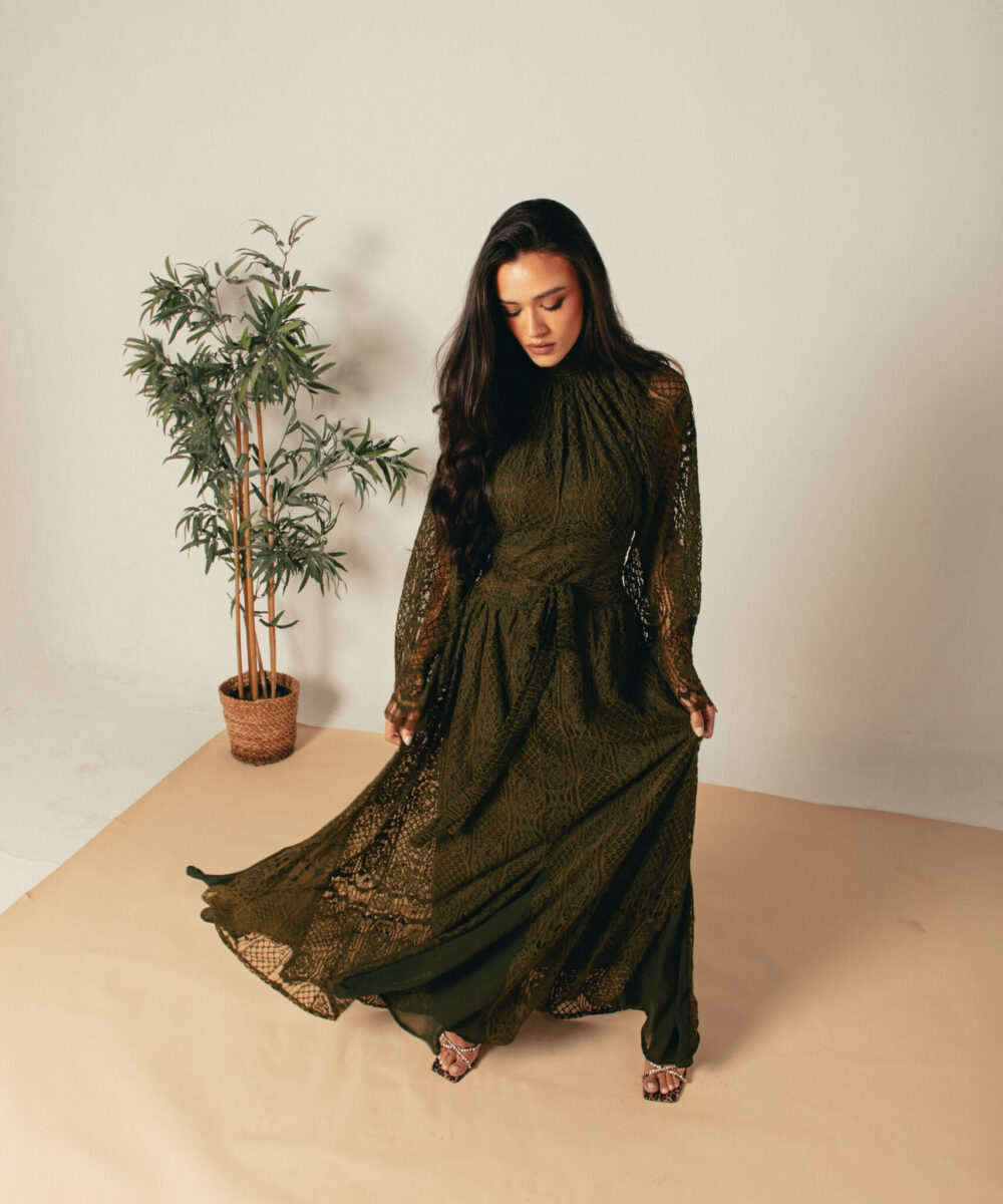 OLIVIA  DRESS - Lace Dress - Image 14