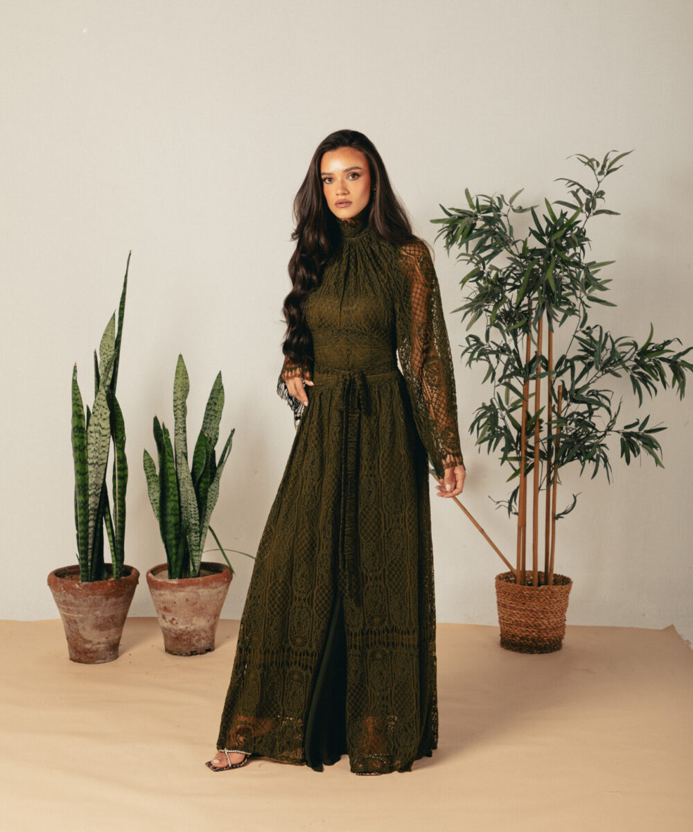 OLIVIA  DRESS - Lace Dress - Image 12