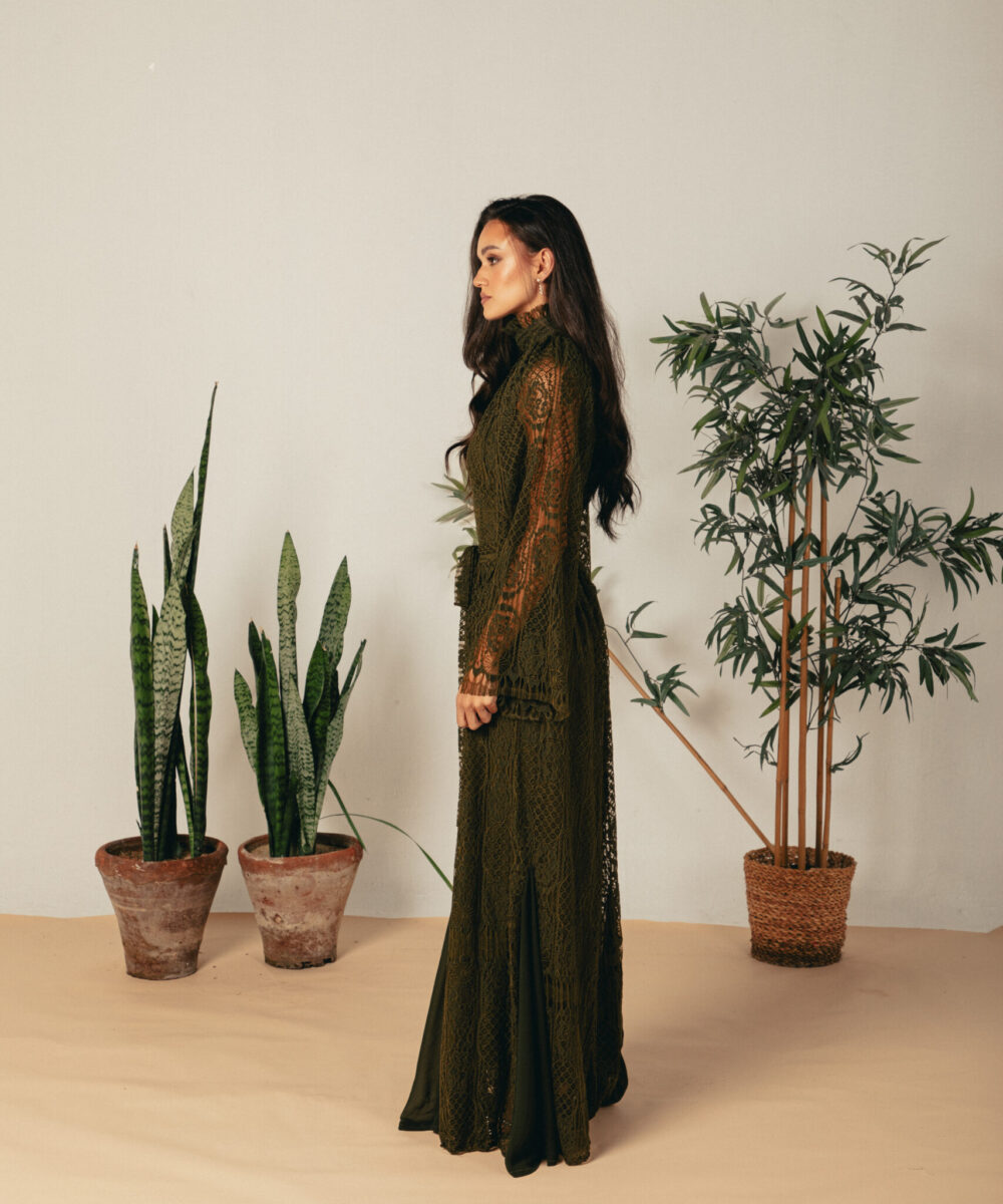 OLIVIA  DRESS - Lace Dress - Image 10