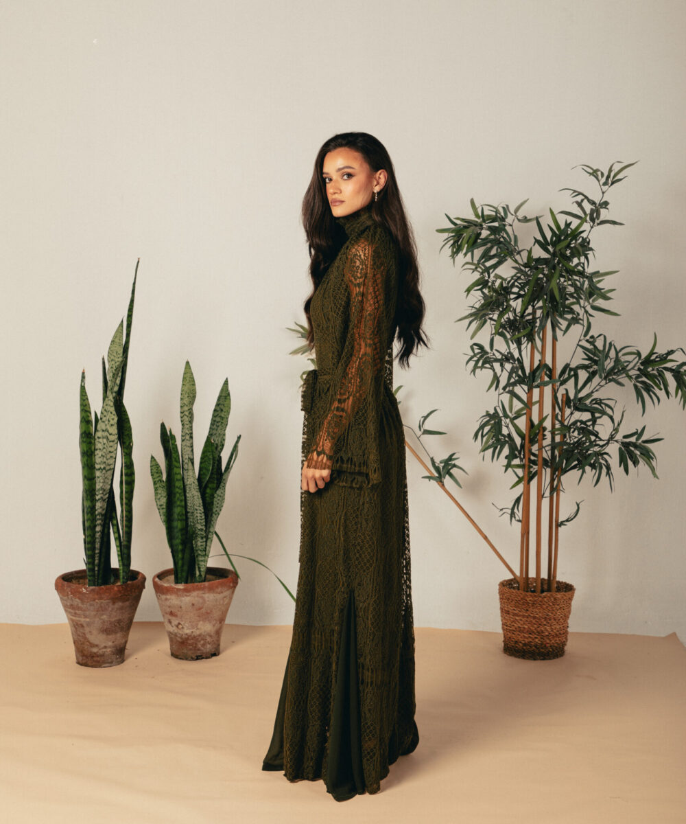 OLIVIA  DRESS - Lace Dress - Image 9