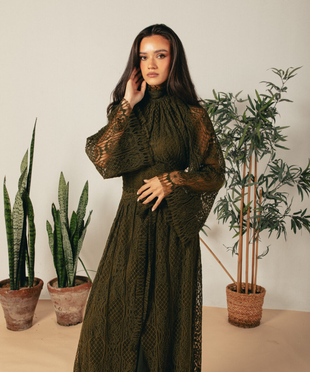 OLIVIA  DRESS - Lace Dress - Image 6