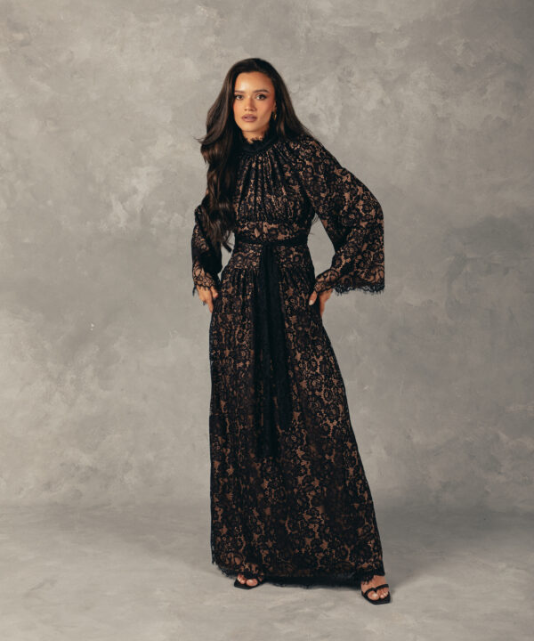 BLACK X NUDE ~ Lace Dress