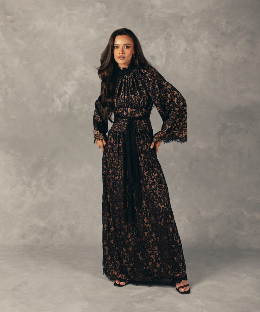 BLACK X NUDE ~ Lace Dress