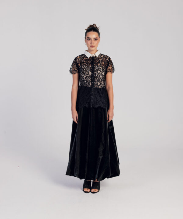 The Floral Lace Top (long / short sleeves)