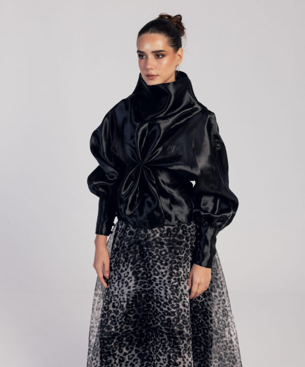 The Organic Drape - Organza Top