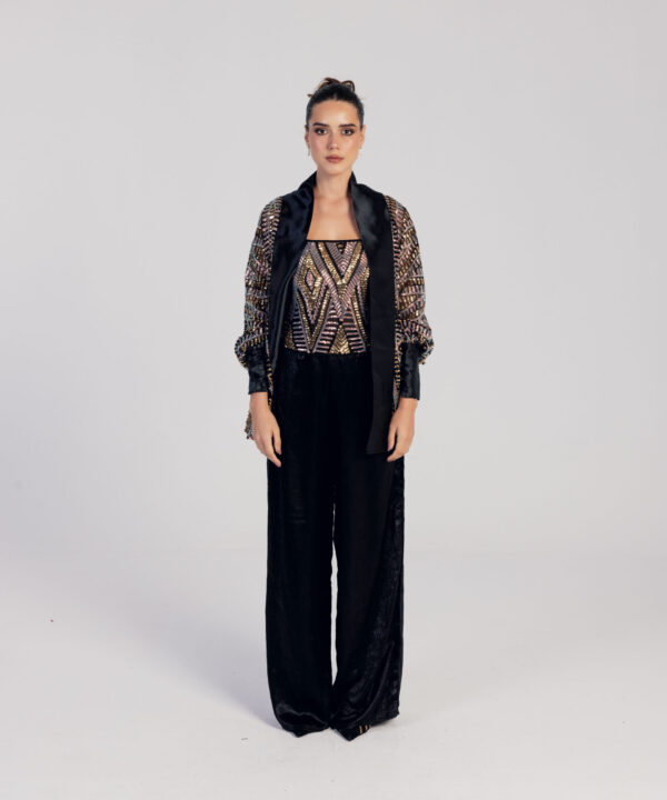 The Sequined Kimono - GoldXSilver