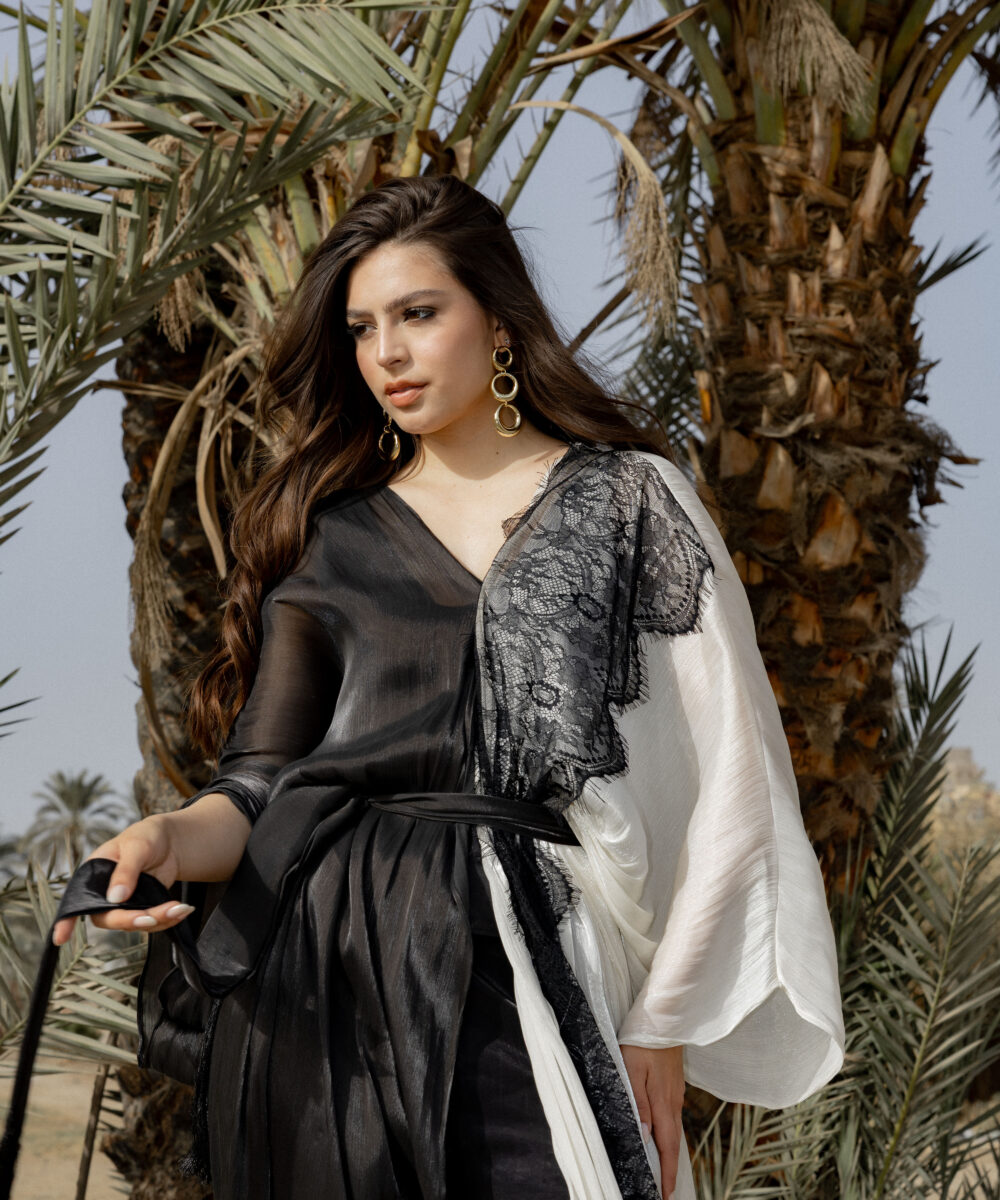 Yin Yang Lace Kimono